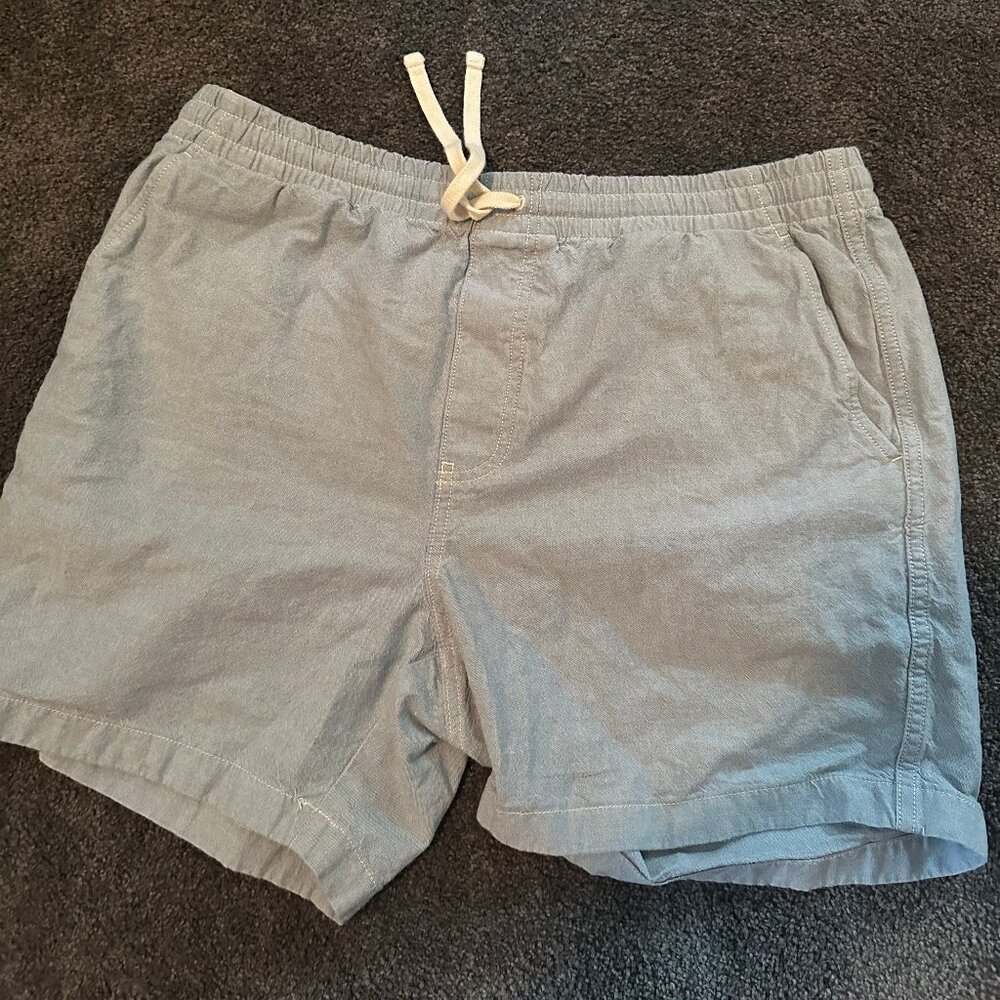Jcrew Dock Shorts Light Blue